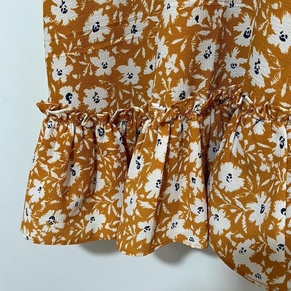 ELIZA J | Marigold Floral Mini Dress - Picture 5 of 6